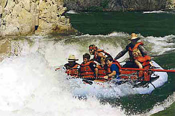 Shooting the Rapids at Sunbeam Dam